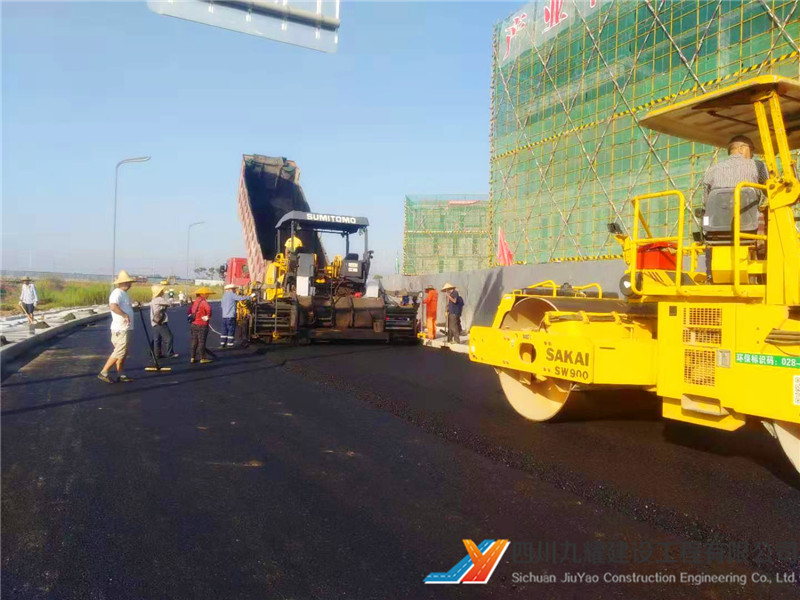 生物城起步区市政道路三期一标路面项目