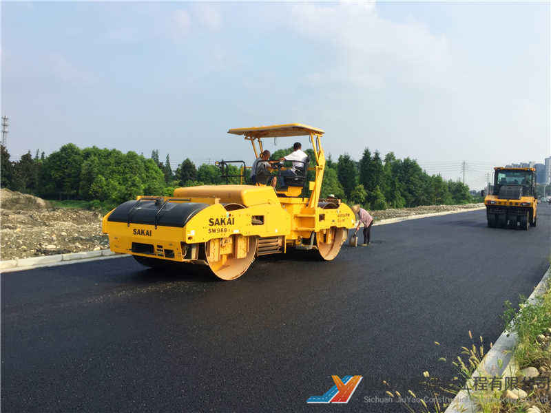 崇州羊马新城市政道路施工